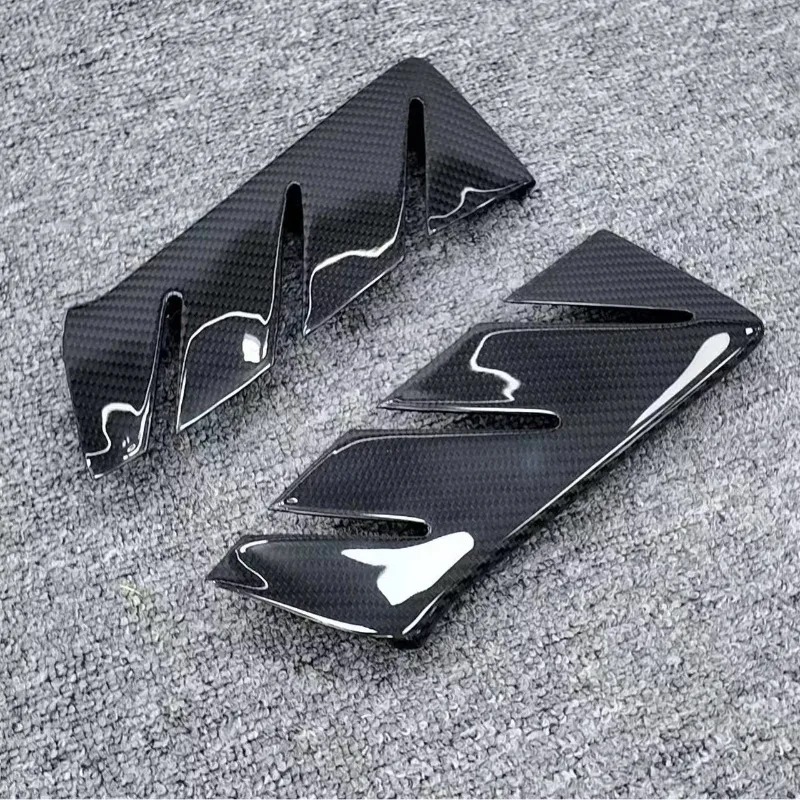 EVO RWD Upgrade OC Style Front Bumper Corner Guards High Quality Dry Carbon Fiber Body Kits for Huracan